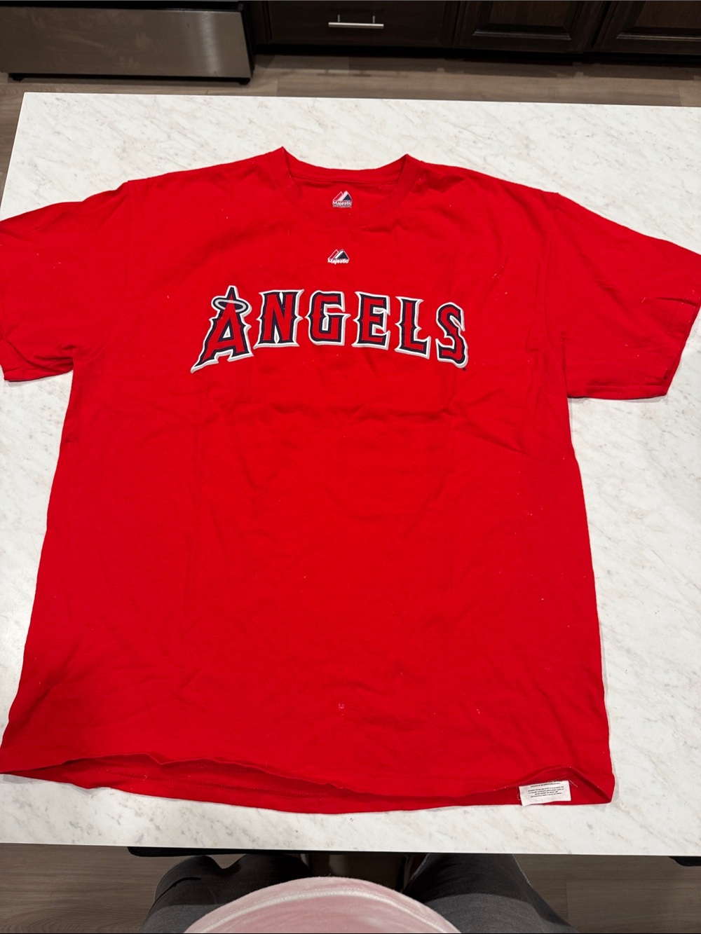 Majestic Mike Trout Angels Shirt